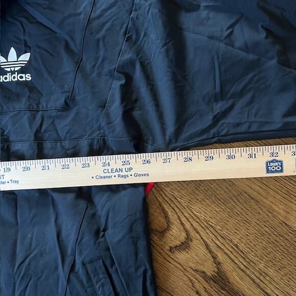 Adidas Windbreaker Retro Style Track Jacket Mens 2XL Color Block Zip Up Trefoil - Picture 6 of 11